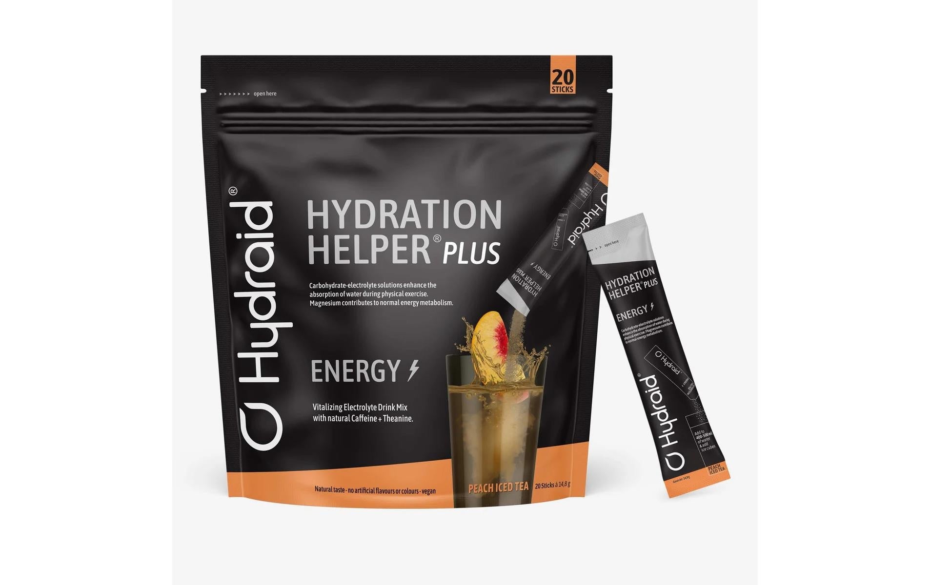 Hydraid Sportgetränk Pulver Pfirsich – Vegan – 20×14,6 g