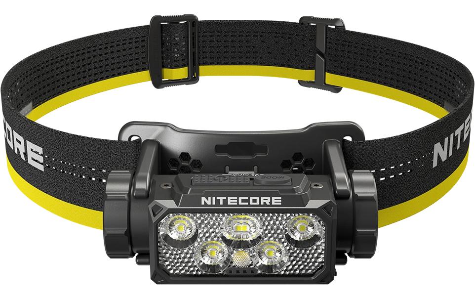 Nitecore Stirnlampe HC60 UHE – 1600 lm, 157 m, IP68, Laufzeit 200 h – Schwarz