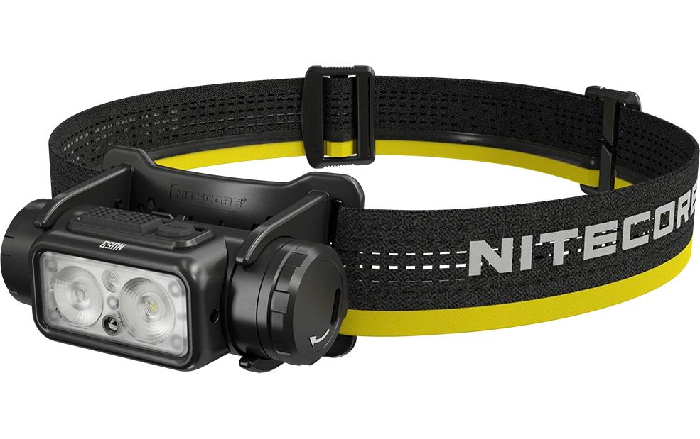 Nitecore Stirnlampe NU53 – 1800 lm, 175 m, Laufzeit 9–153 h – Schwarz