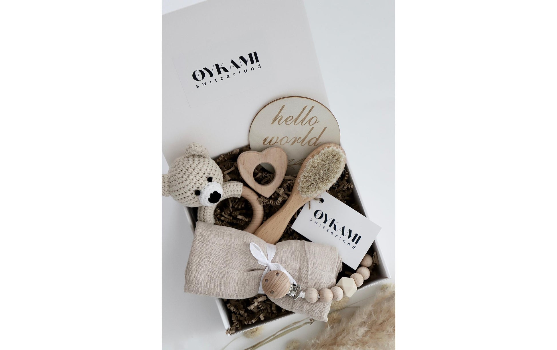 OYKAMI Geschenkbox Marokko – ab 0 Jahren – Holz, Baumwolle – mehrfarbig