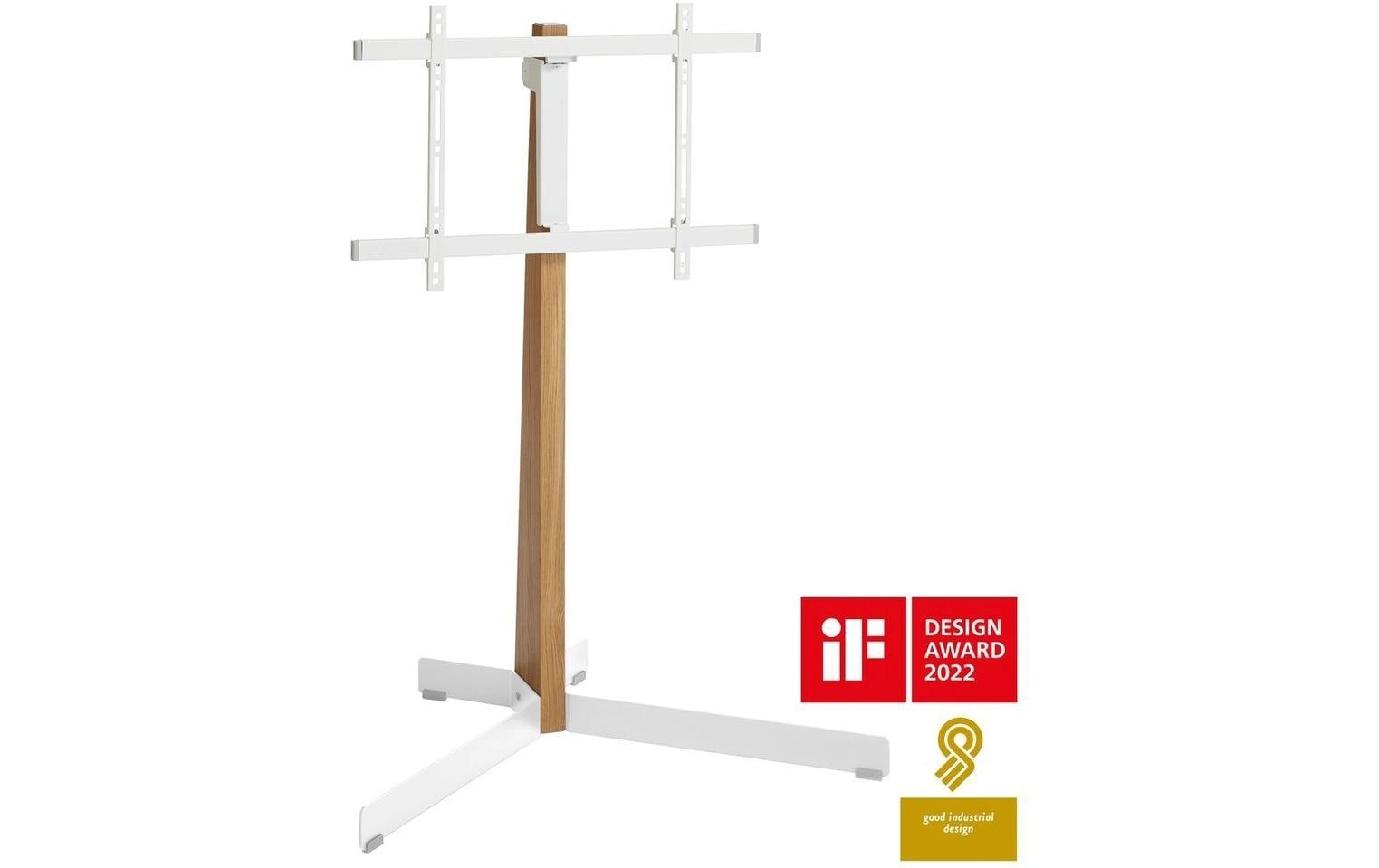 Vogel's Vogels COMFORT TVS 3695HW – Displayständer, höhenverstellbar, für 77", VESA 500×400, bis 50 kg, Braun