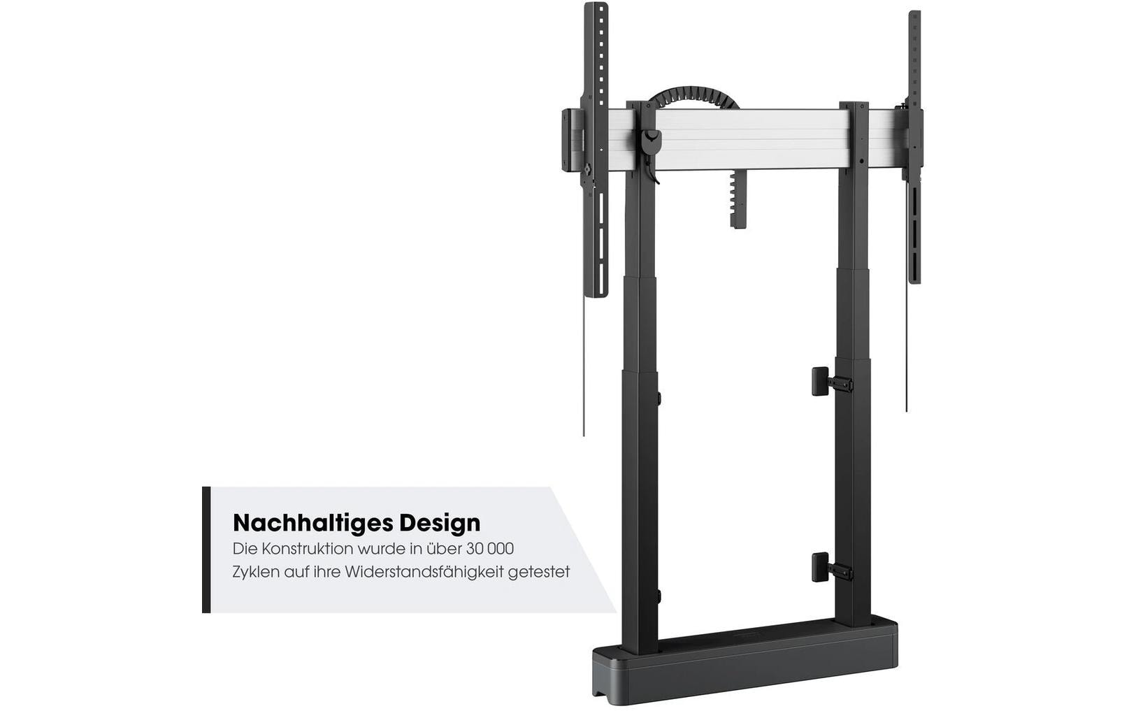 Vogel's PRO RISE RISE2005W – Wandhalterung, motorisiert, für 56", VESA 400×300, bis 140 kg, schwarz