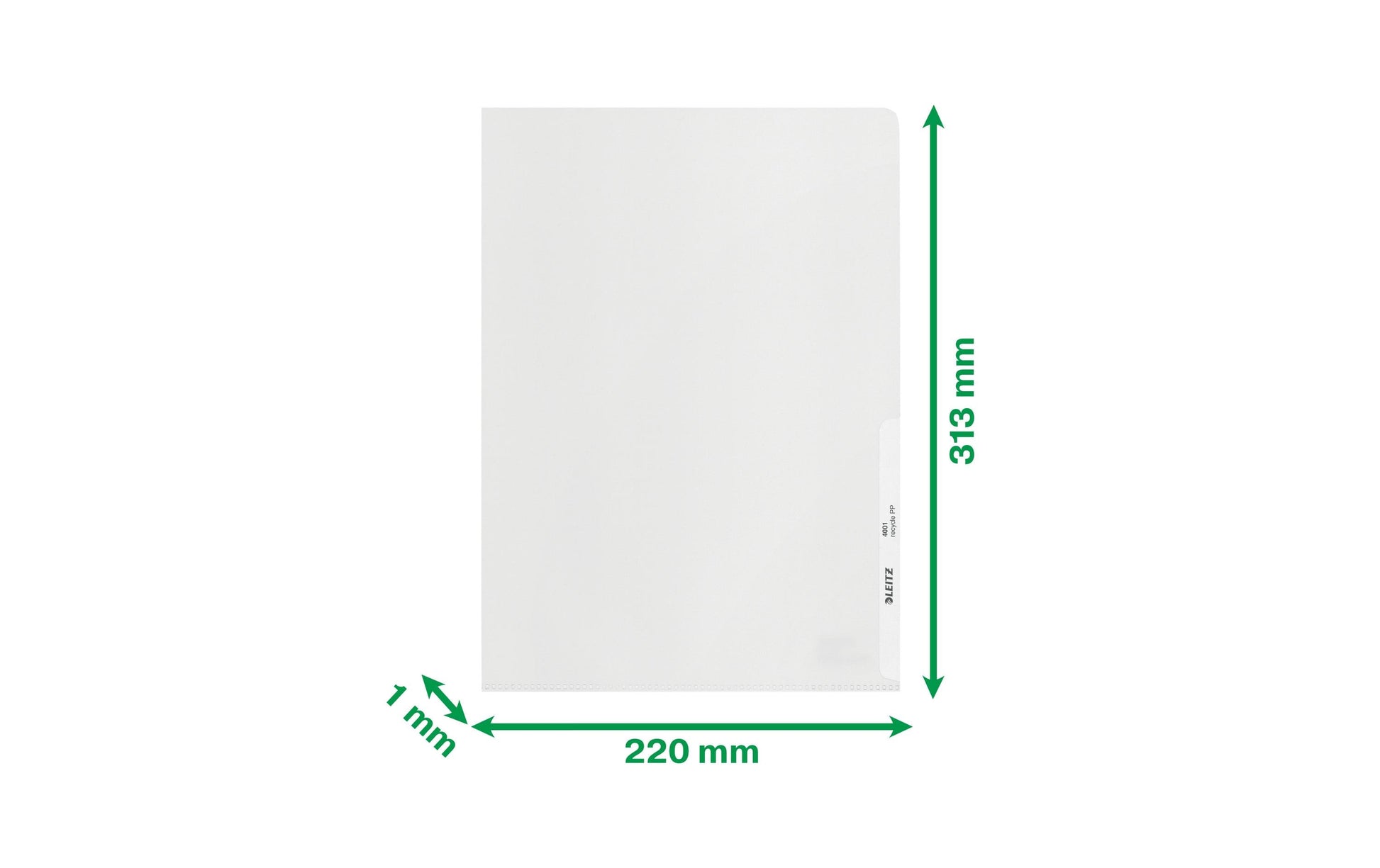 Leitz Sichthülle re:cycle A4, 140 µm, transparent – 100 Stück