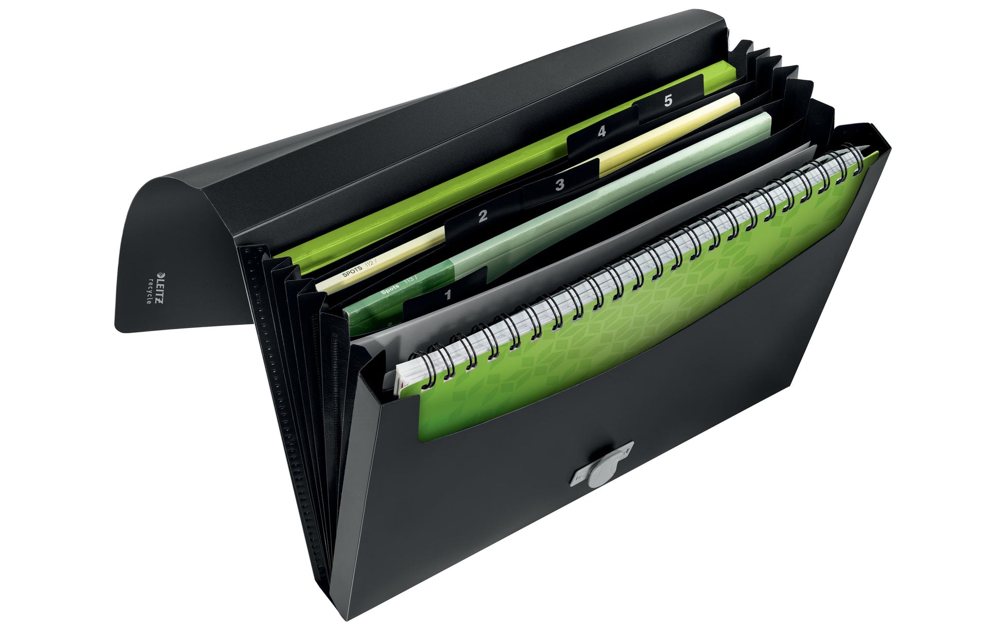 Leitz Sammelmappe für A4, Kunststoff, schwarz