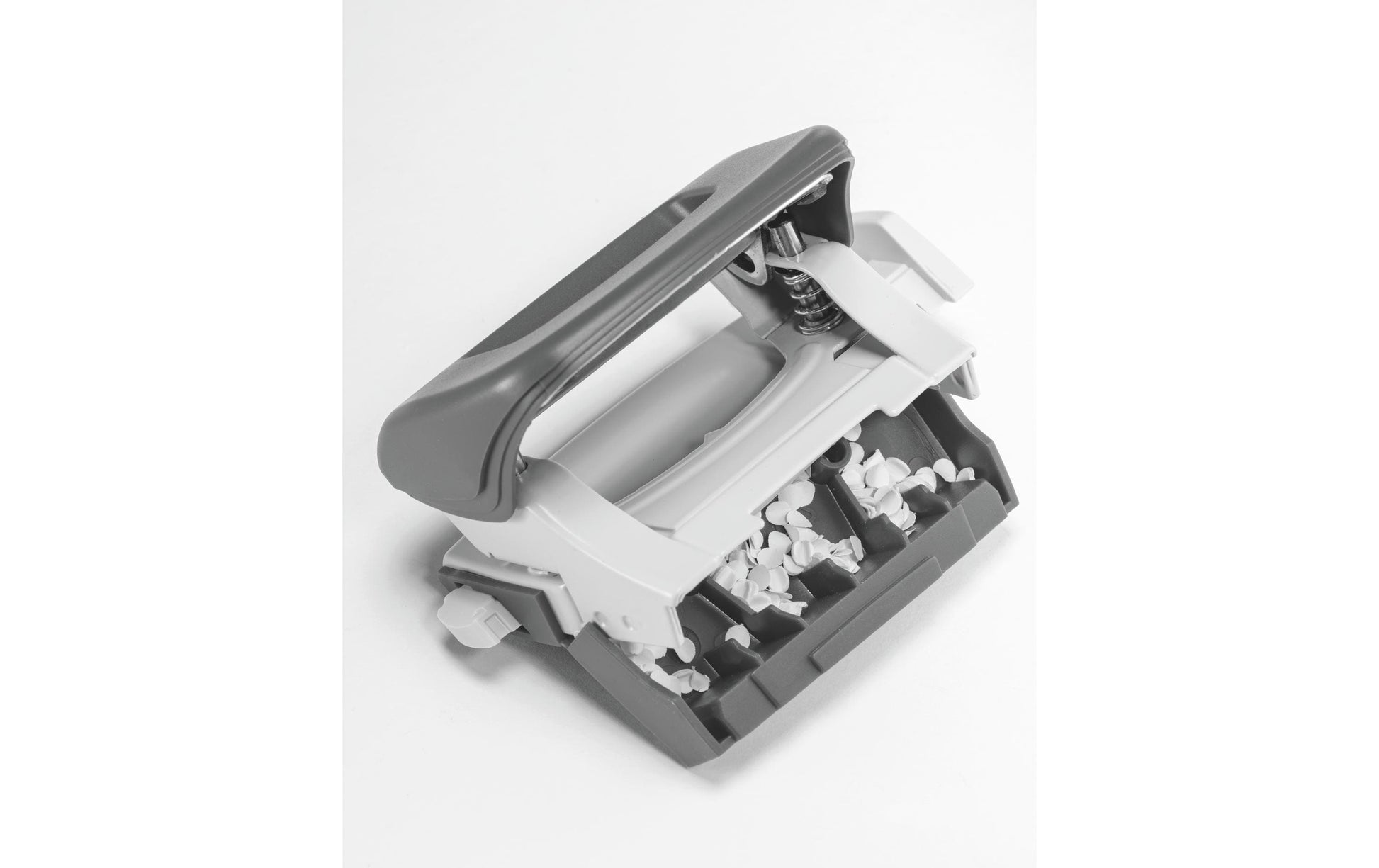 Leitz Mini-Locher NeXXt Recycle – 2-Loch, Lochabstand 80 mm, 10 Blatt, bis A4, Ø5,5 mm – grün