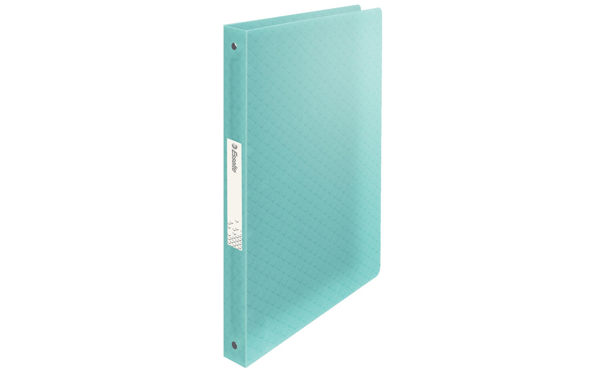 Esselte Colour'ICE Ringbuch – 4-Ring – für A4 – Rückenbreite 2,5 cm – Blau