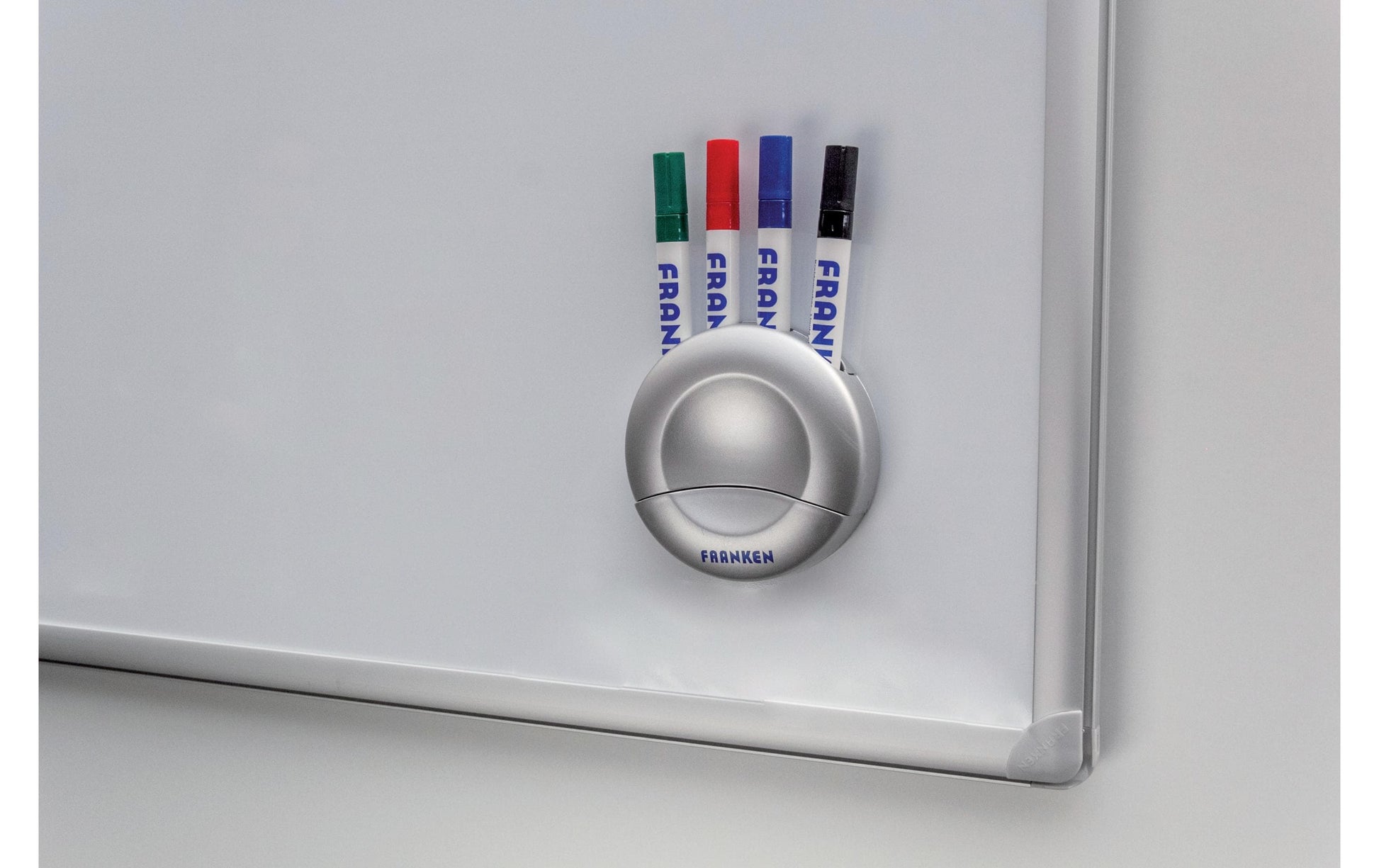 Franken Markerhalter – Silber – für Magnettafel