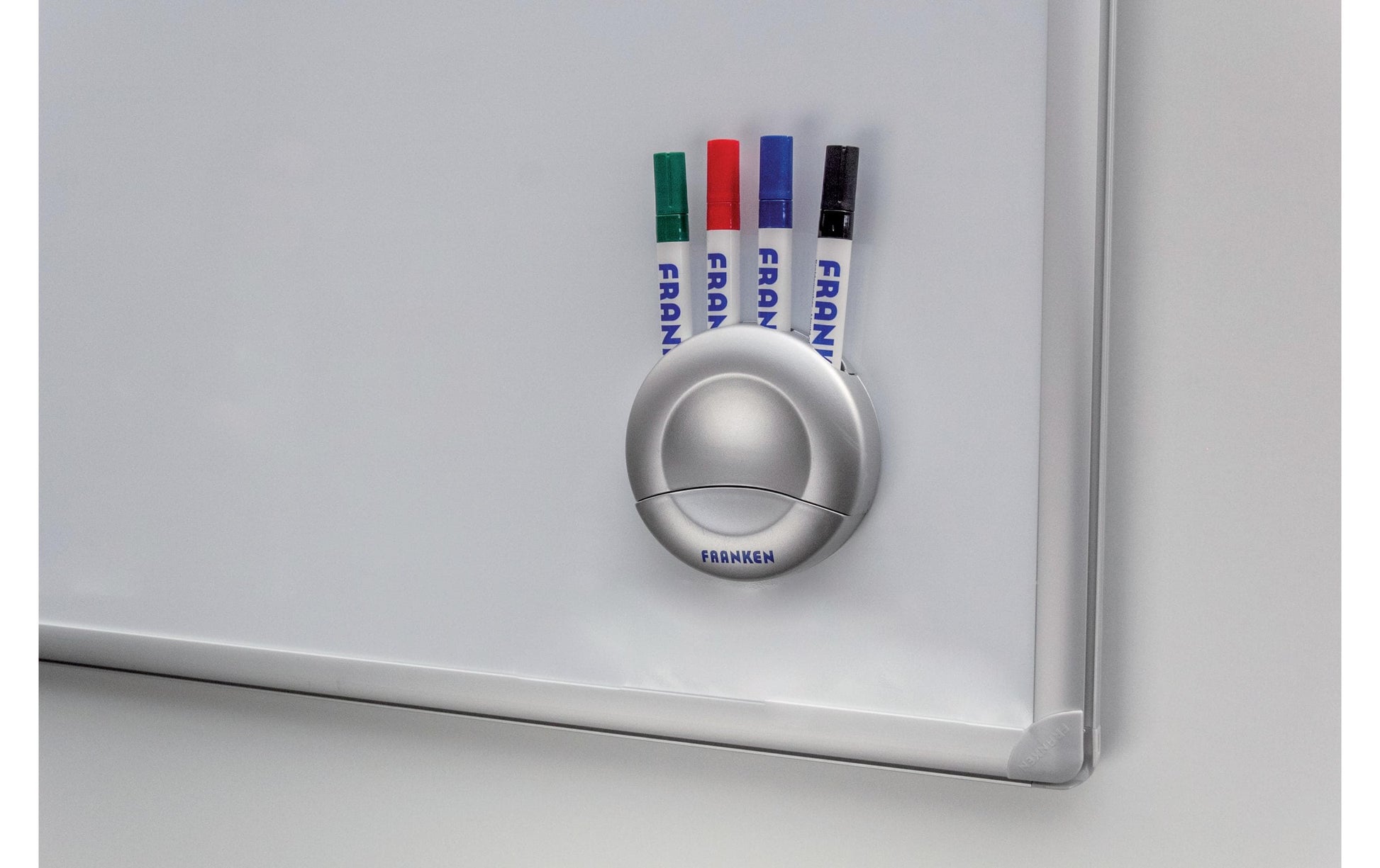 Franken Markerhalter – Silber – für Magnettafel