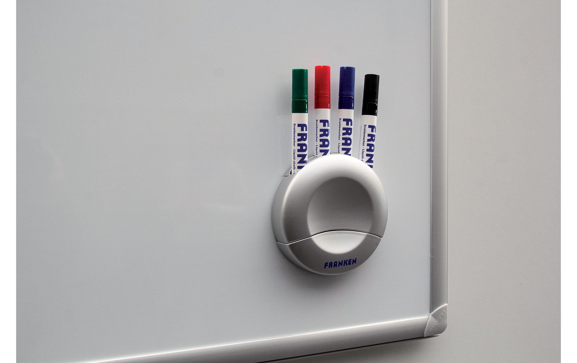 Franken Markerhalter – Silber – für Magnettafel