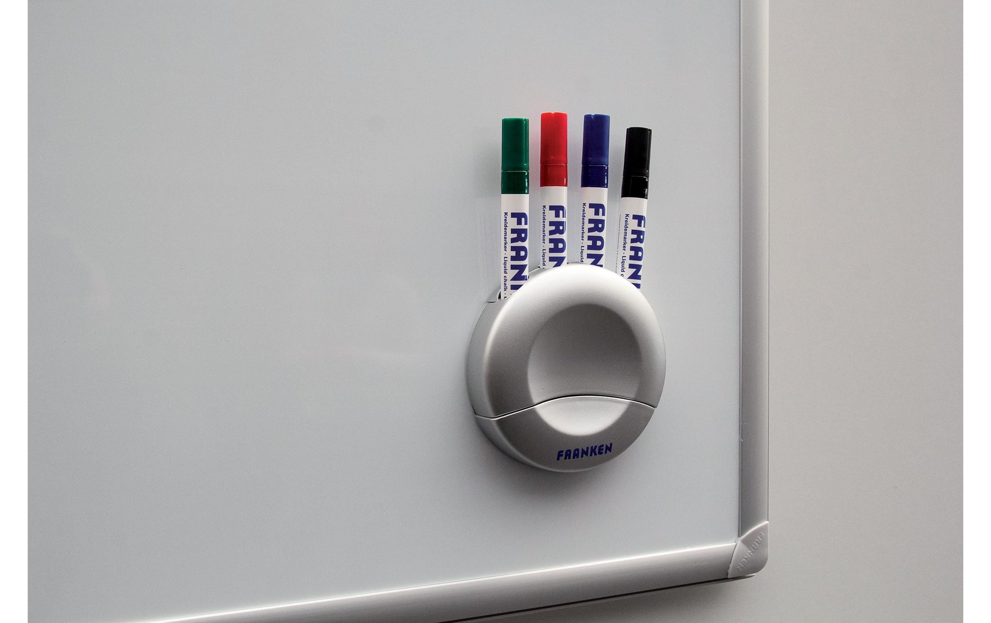 Franken Markerhalter – Silber – für Magnettafel