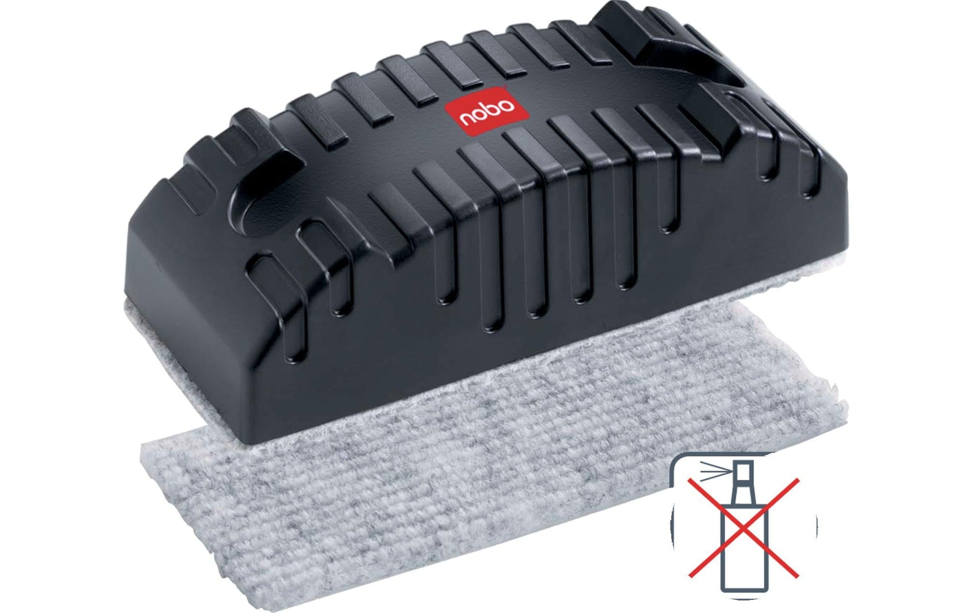Nobo Starter-Kit, inkl. Ersatz-Filzstreifen – für Nobo Tafelwischer – 10-teilig