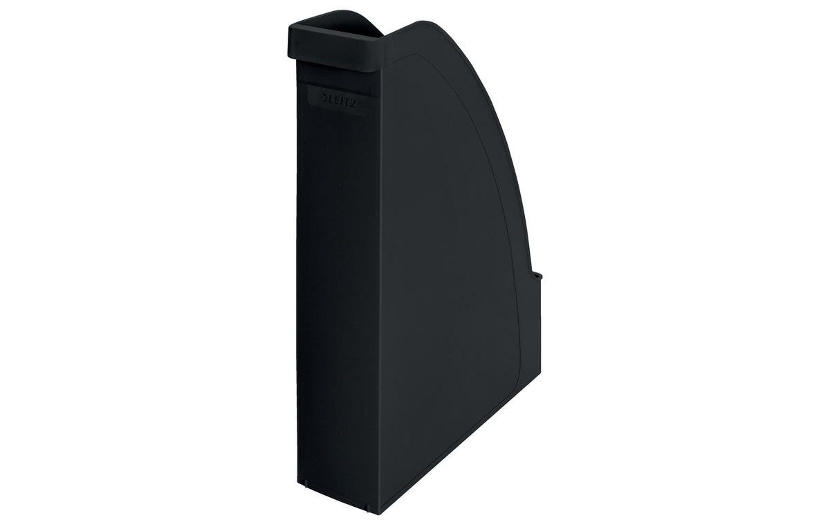 Leitz Stehsammler – A4 – Kunststoff (recycelt) – Schwarz – 78 × 278 × 308 mm