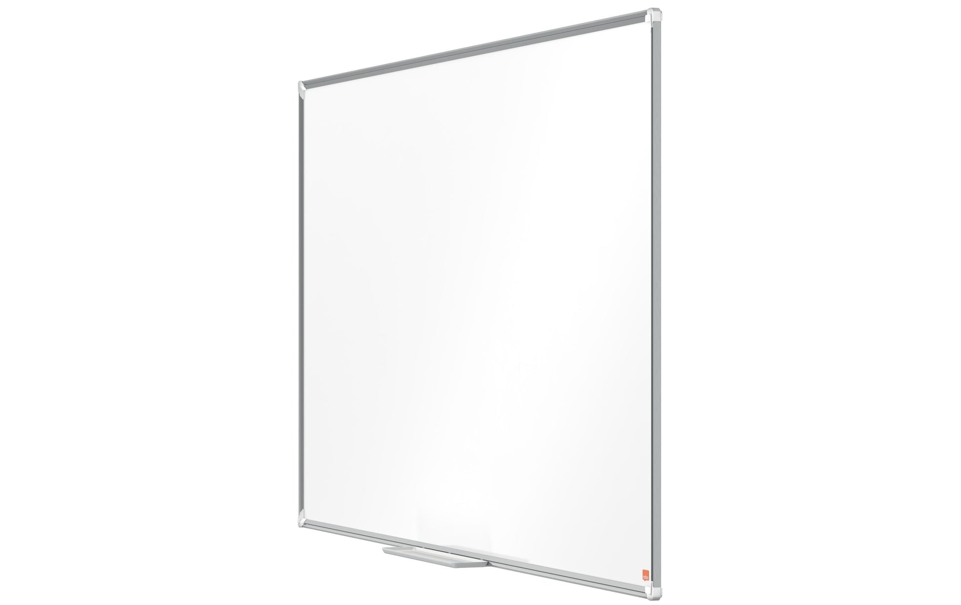 Nobo Whiteboard – 155 × 87 cm, Emaille, Aluminiumrahmen, Wandmontage, inkl. Stiftablage