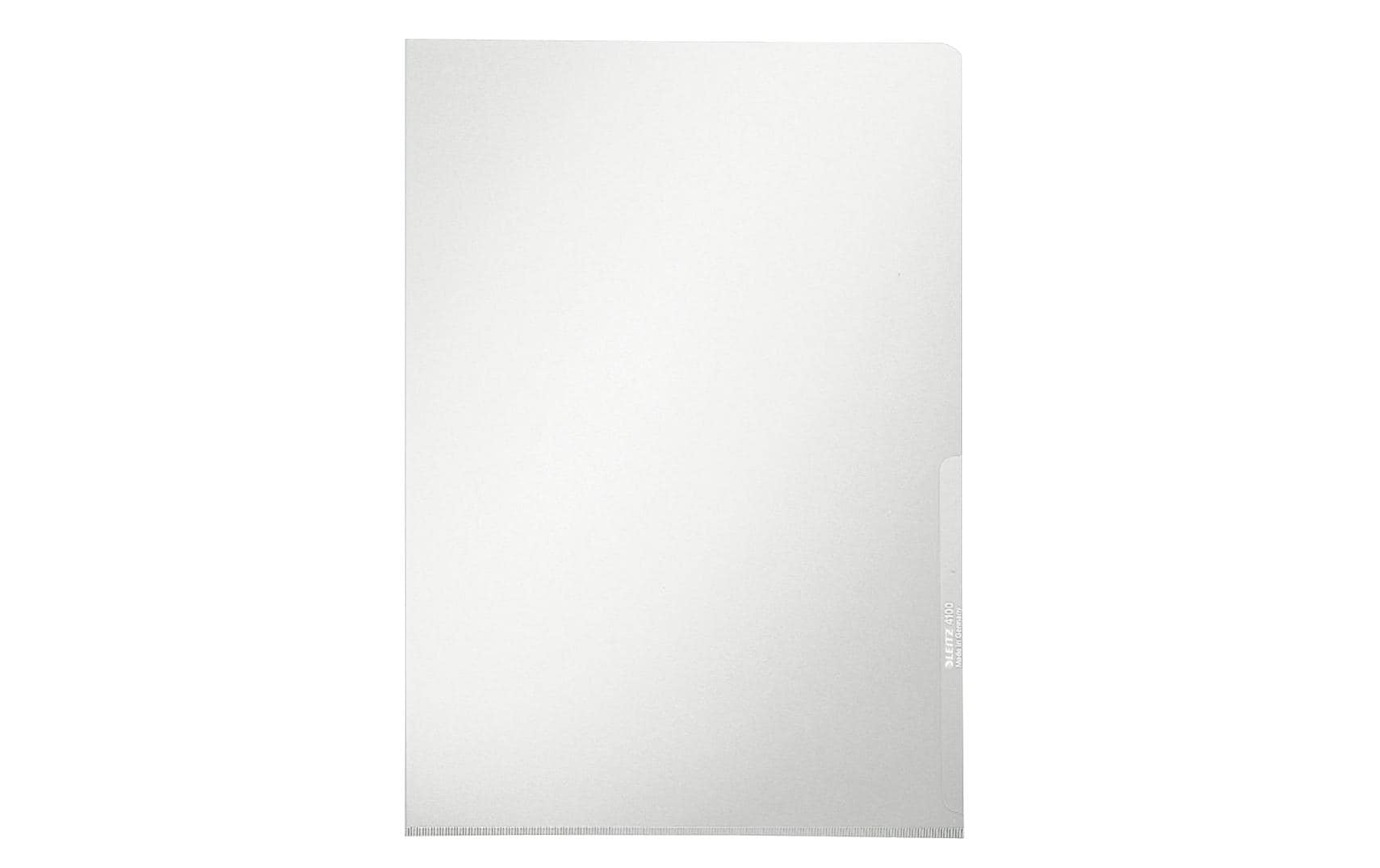 Leitz Prospekthüllen – A4 – 150 µm – oben und seitlich offen – PVC – transparent – 10 Stk.