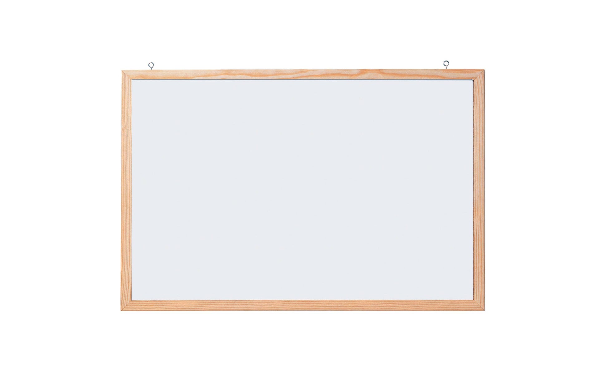 Franken Whiteboard – 100 × 60 cm, lackierter Stahl, Holzrahmen, Wandmontage – 1-teilig
