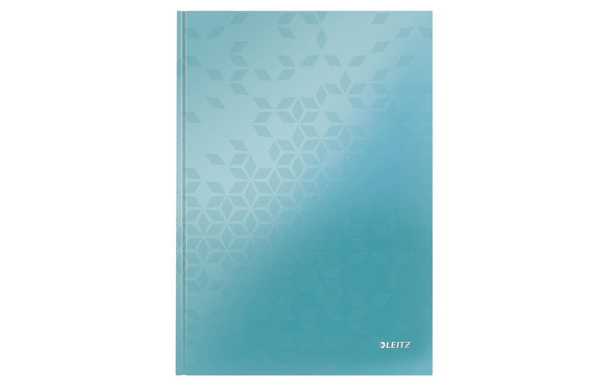 Leitz Notizbuch – A4 – Liniert 5 mm – 160 Seiten – 90 g/m² – Hardcover, Hellblau