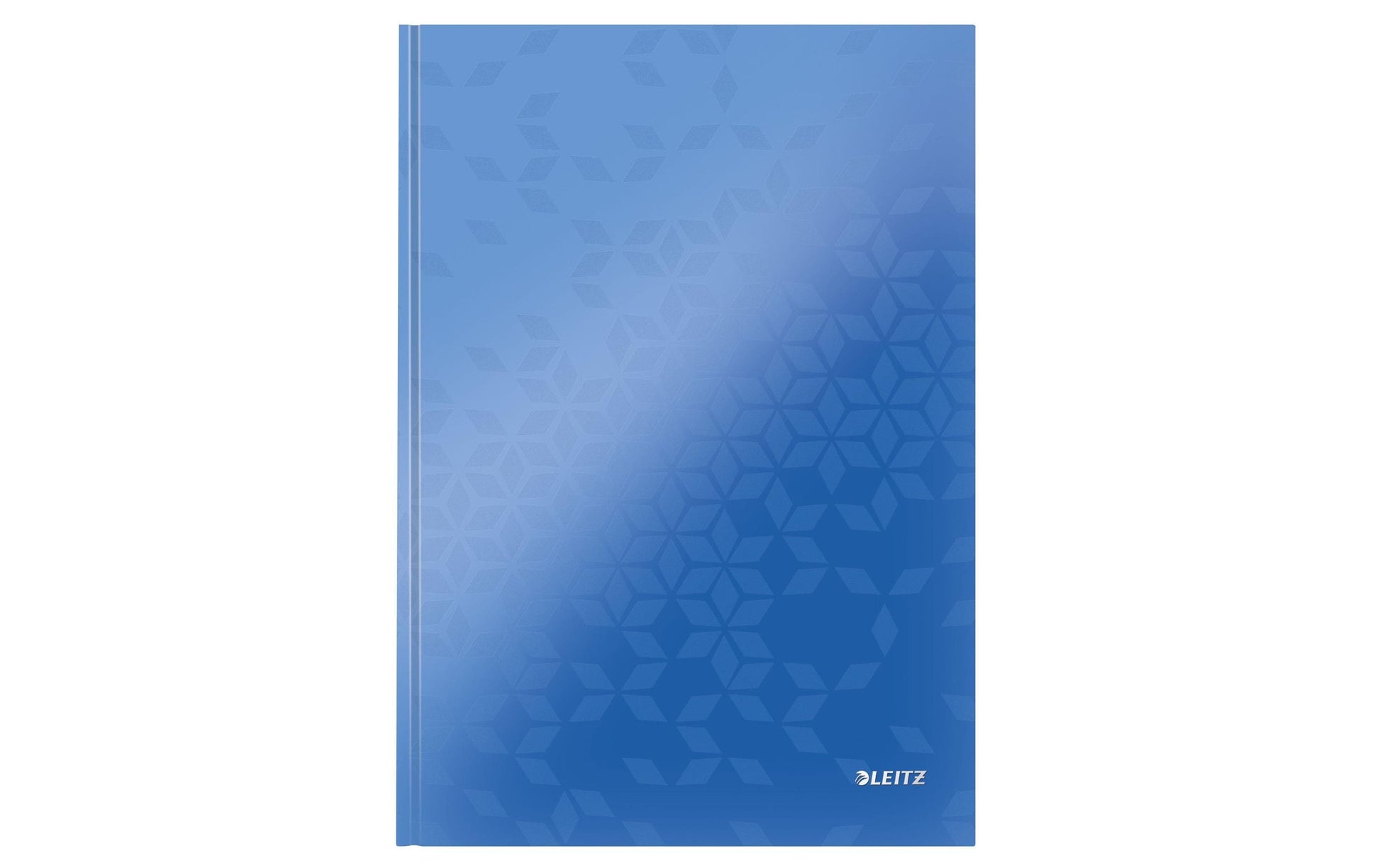 Leitz Notizbuch A4, liniert, Fadenheftung, Karton, 160 Seiten, 90 g/m² – blau
