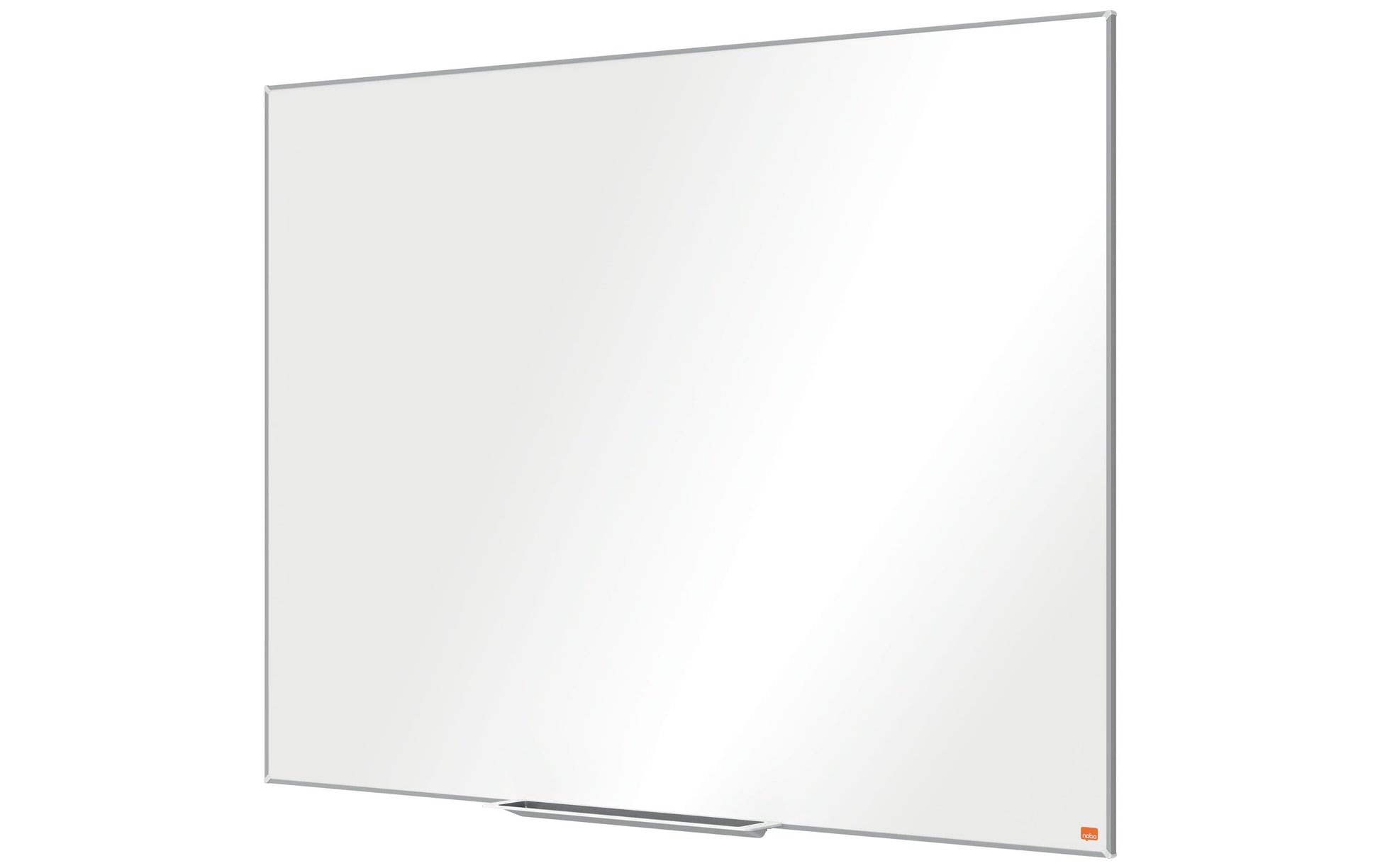 Nobo Whiteboard – 120 × 90 cm, Emaille, magnetisch, Aluminiumrahmen, Wandmontage