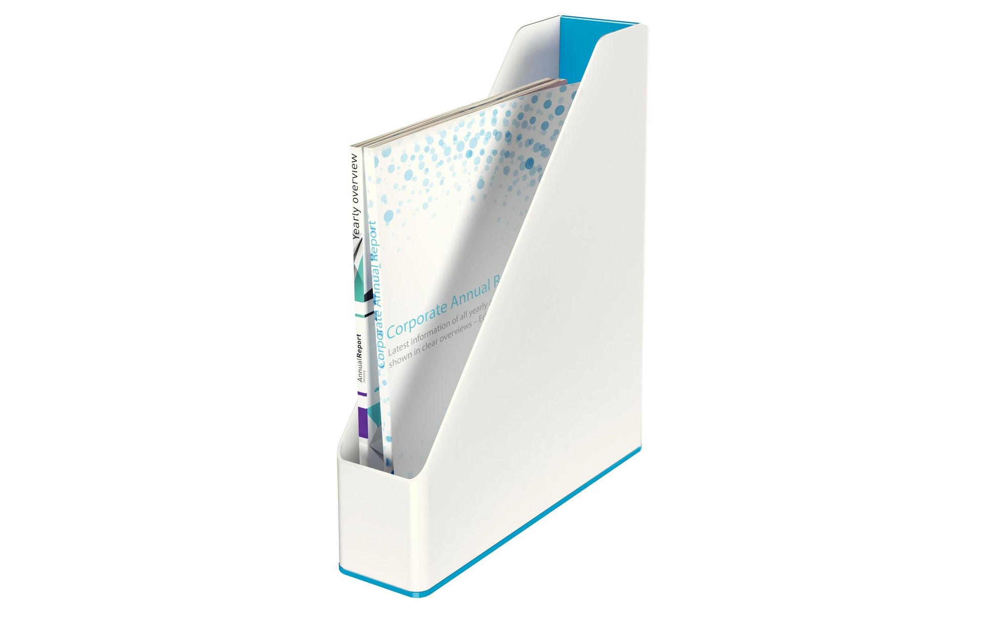 Leitz Katalogsammler – für A4 – Polystyrol (PS) – Blau – 73 × 272 × 318 mm