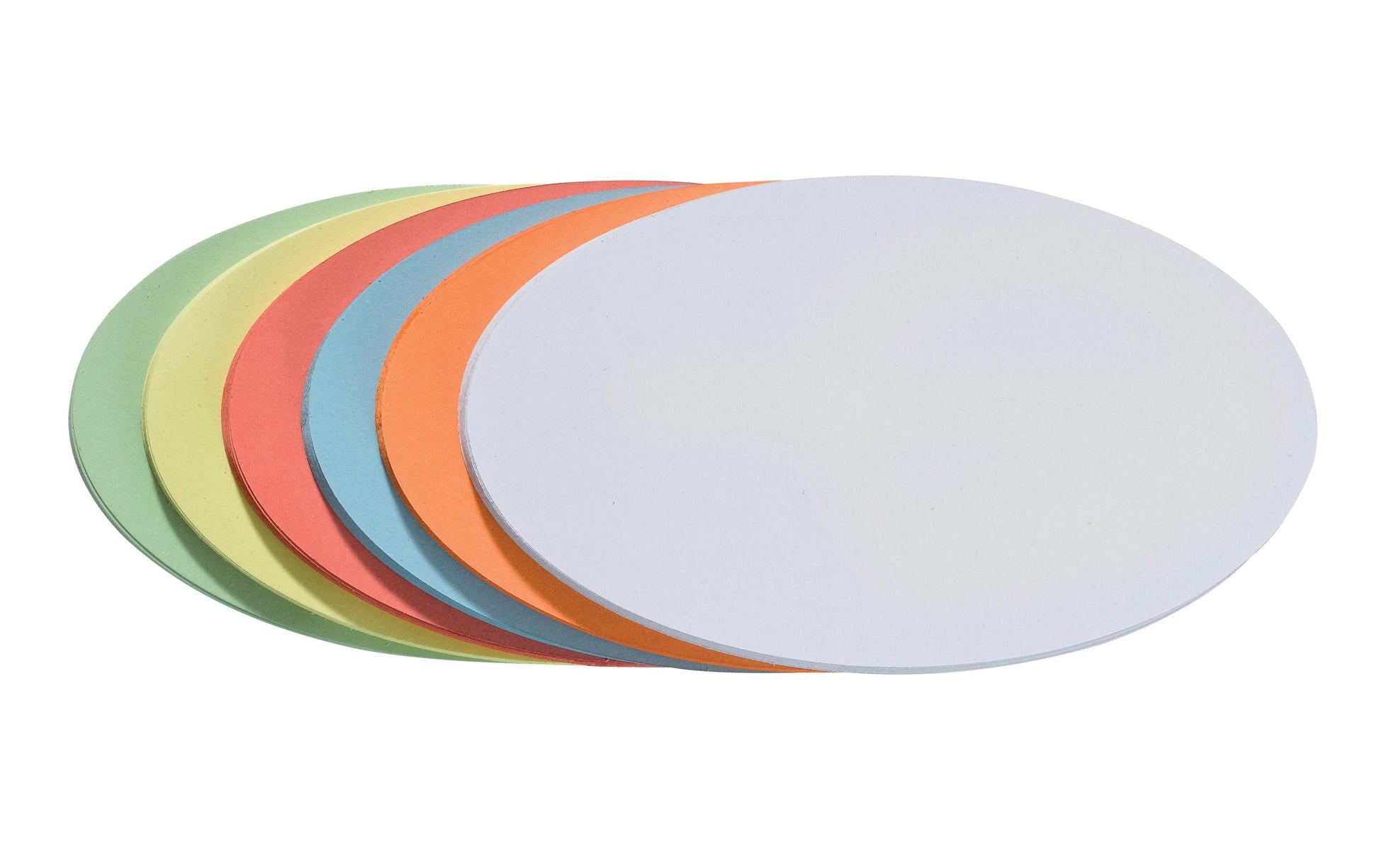 Franken Moderationskarte – oval – 190 × 110 mm, 250 Karten, sortiert