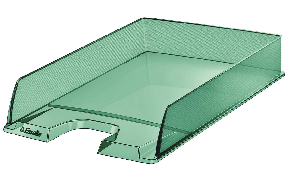 Esselte Colour'ICE – Briefkorb für A4, Polystyrol (PS), Grün, 254 × 61 × 350 mm
