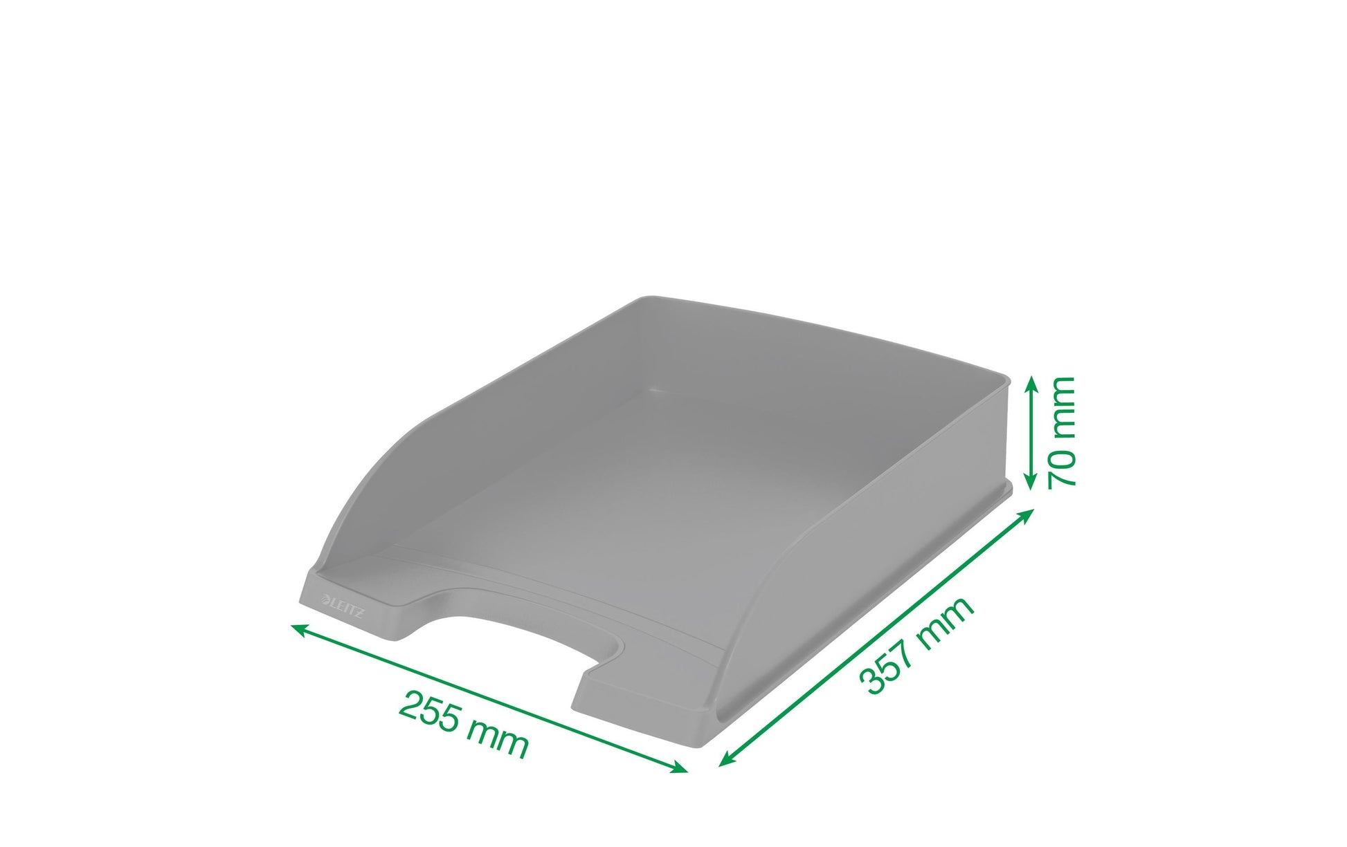 Leitz Recycle – Dokumentenablage 1 Schublade für A4, Kunststoff (recycelt), Rot, 255 × 357 × 70 mm