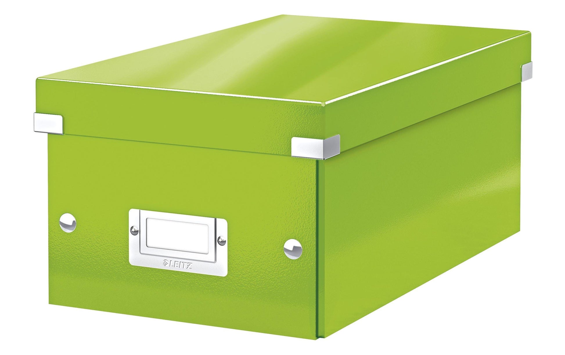 Leitz Click&Store WOW Aufbewahrungsbox – für 40 CDs/DVDs, grün, Hartplatte