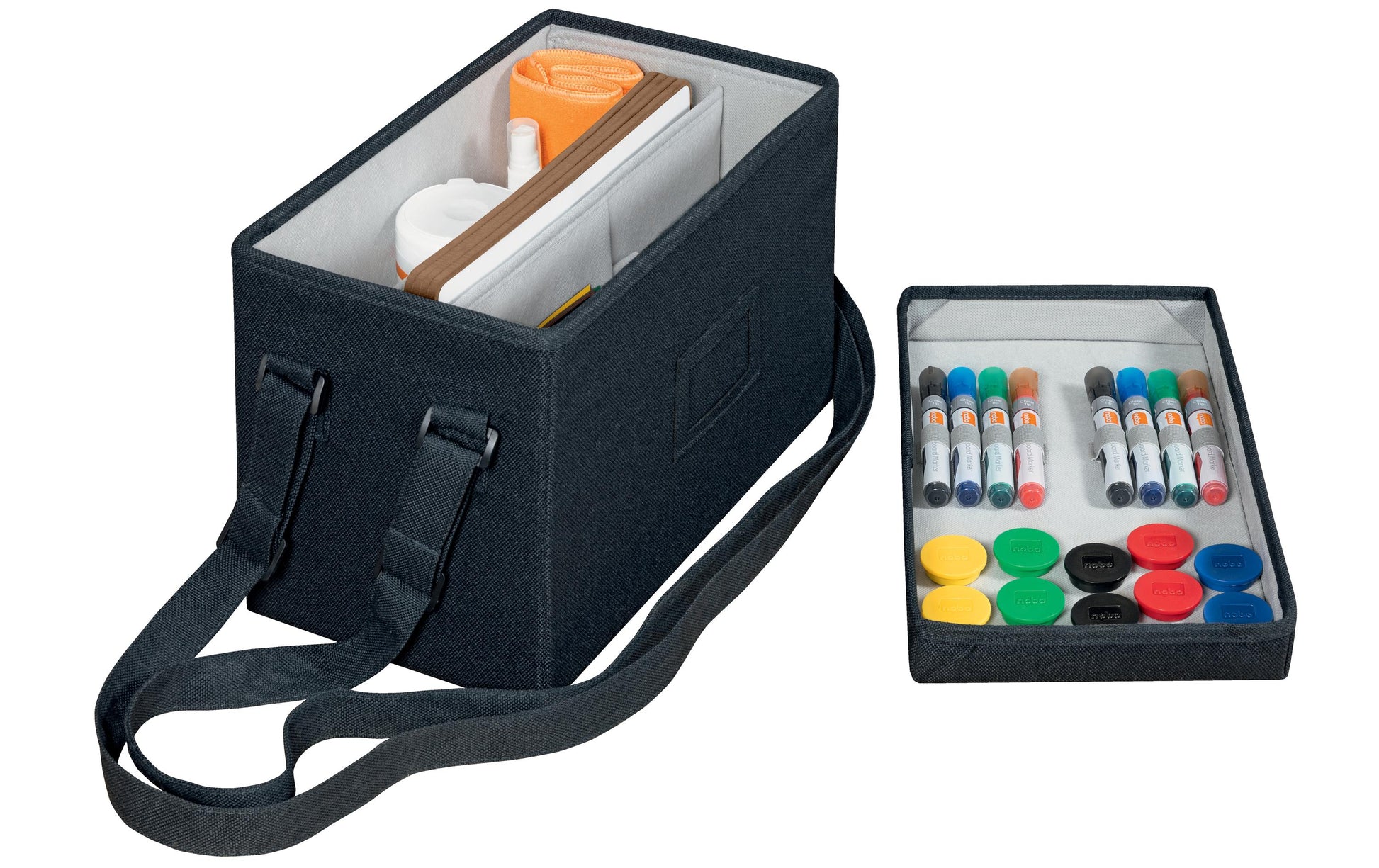 Nobo Starter-Kit, inkl. Reiniger, Wischer, Magnete – für Whiteboards