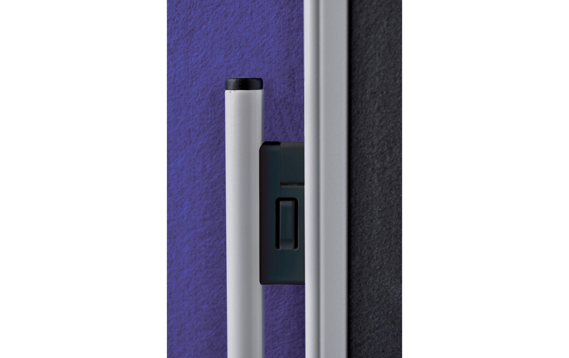 Franken Pinnwand – Filz, Alurahmen – 120 × 195 cm, Blau, ECO