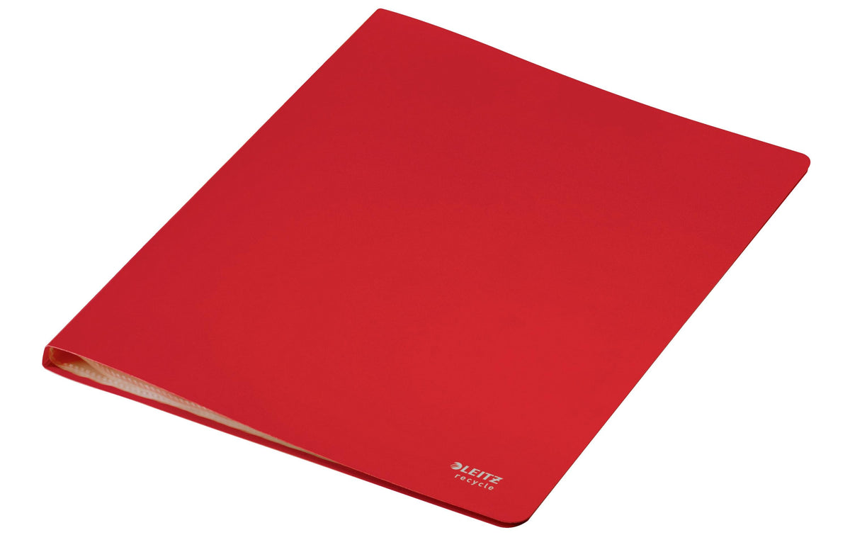 Leitz Sichtbuch A4, 40 Hüllen, PP, Rot – 1 Stück