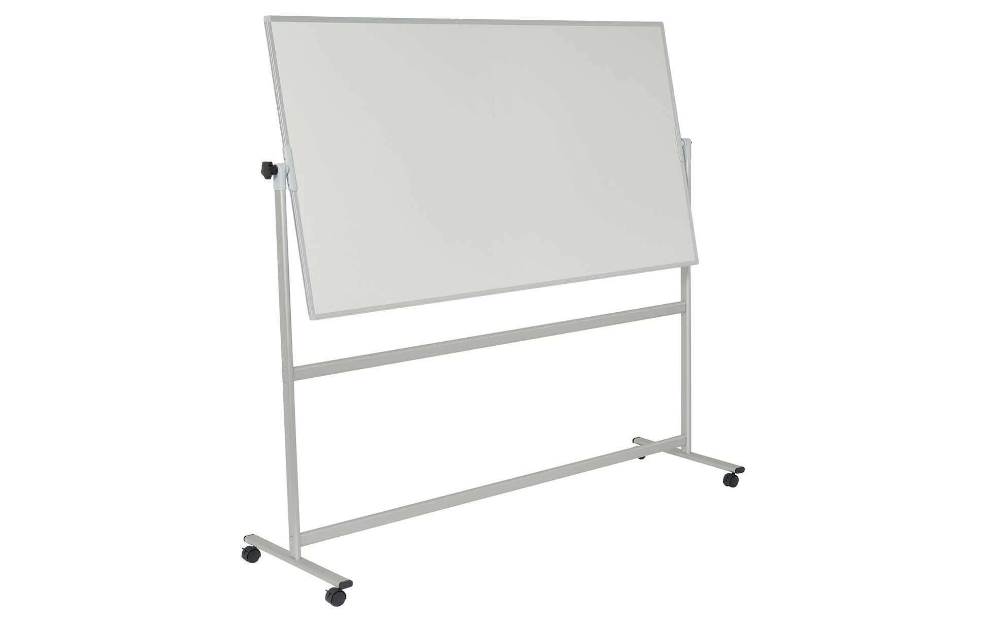 Franken Mobiles Whiteboard – magnetisch, beidseitig, drehbar – 200 × 100 cm