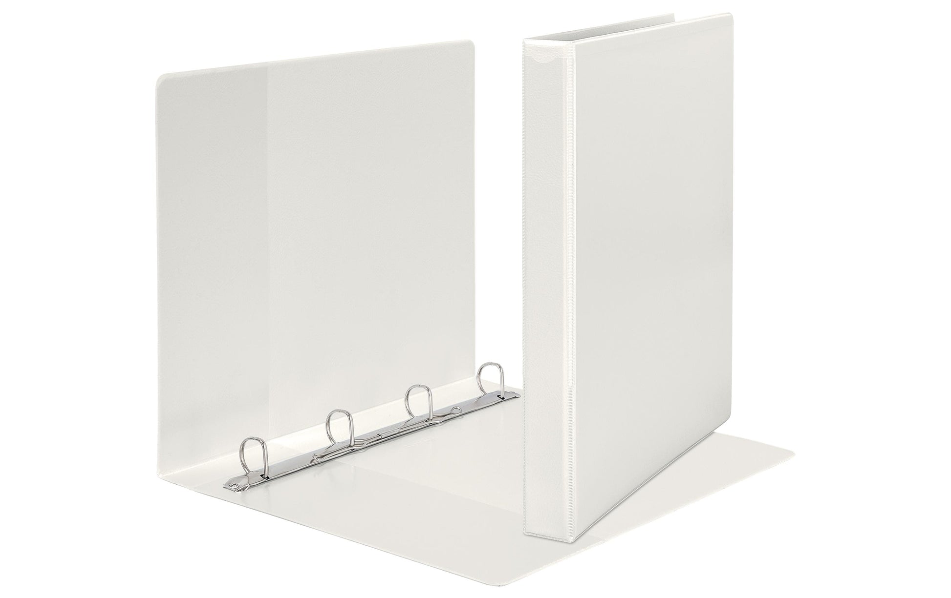 Leitz Zeigebuch – A4 – 4-Ring, Ø 20 mm, Rücken 38 mm – Weiss, Karton