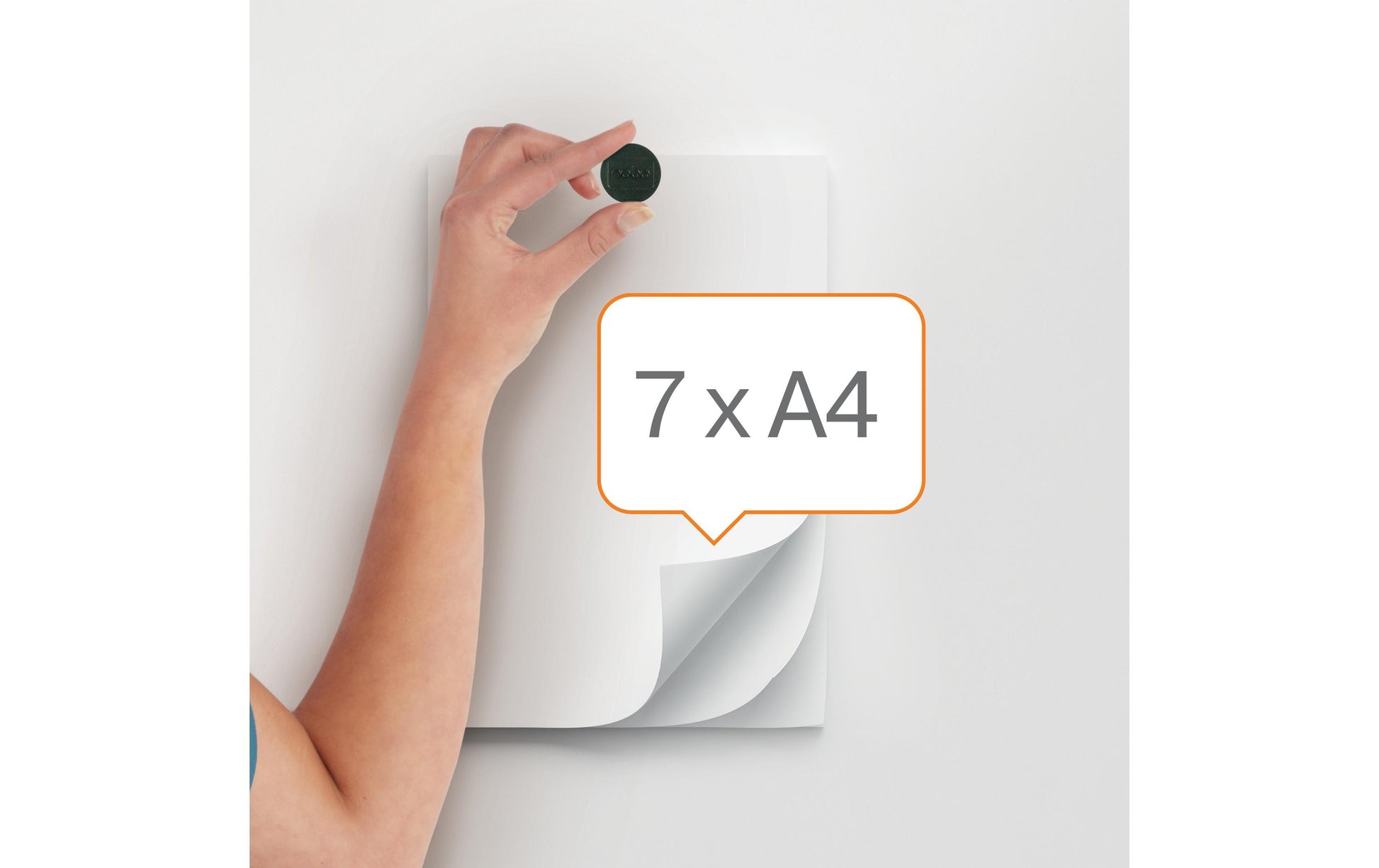 Nobo Tafelmagnete – Ø 32 mm – 10 Stk., schwarz
