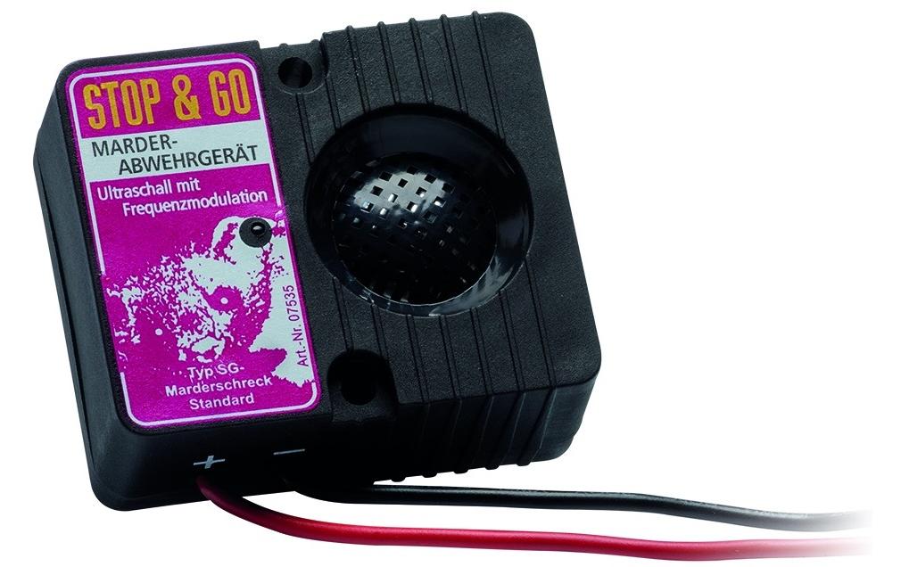 Stop&go Marderabwehrgerät – Ultraschall, 1 Schallgeber – für Marder