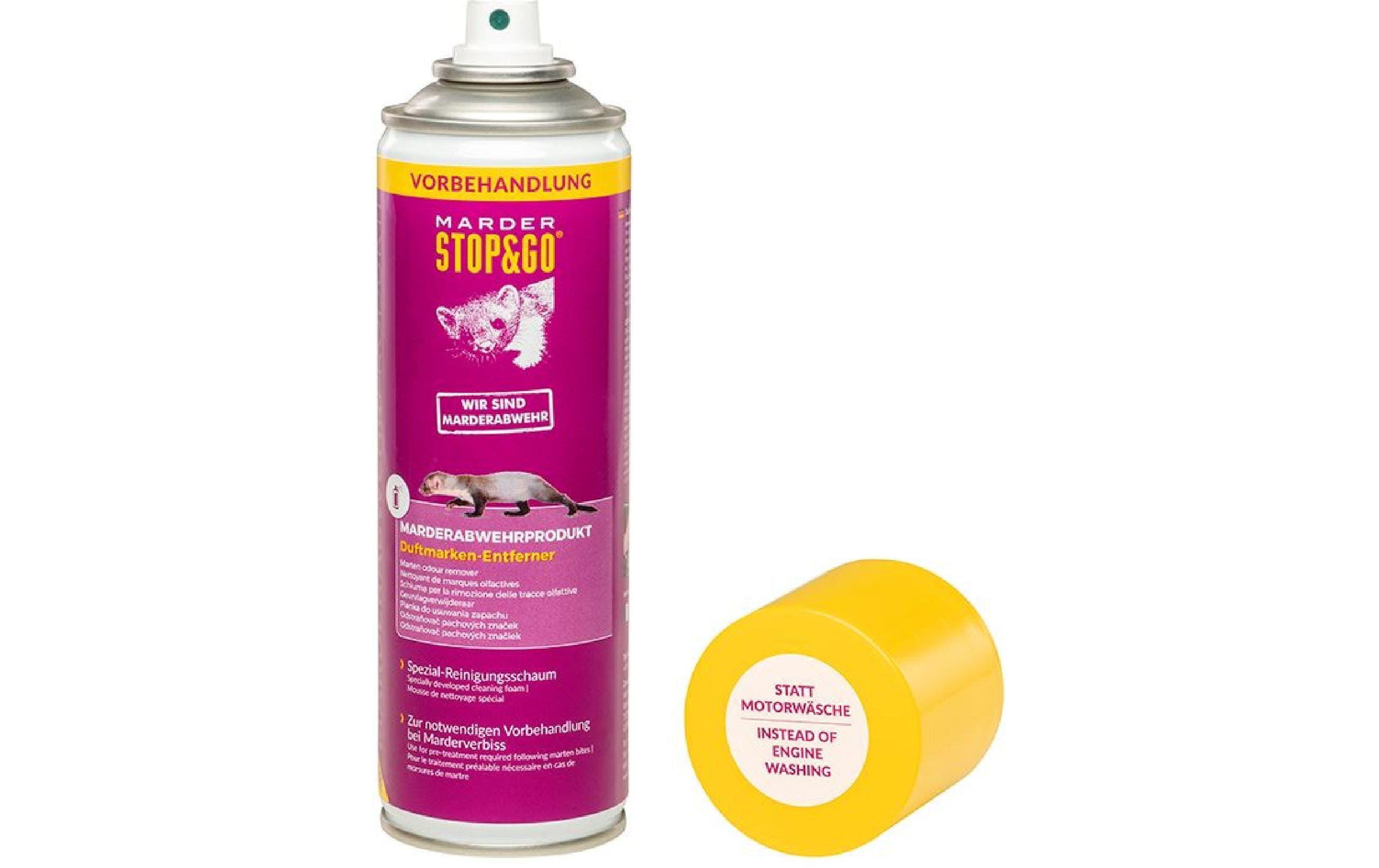 Stop&go Duftmarken-Entferner Holzwurmschutz – 300 ml – für Marder