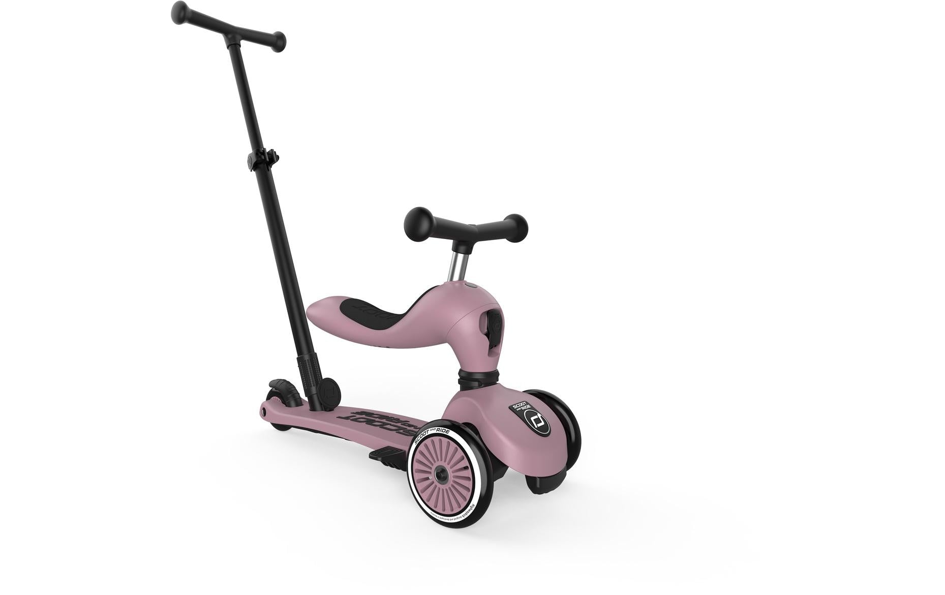 Scoot & Ride Scoot and Ride Dreirad – Ø 3,2″, belastbar 20 kg – höhenverstellbarer Lenker – ab 1 Jahr – Polycarbonat/Aluminium