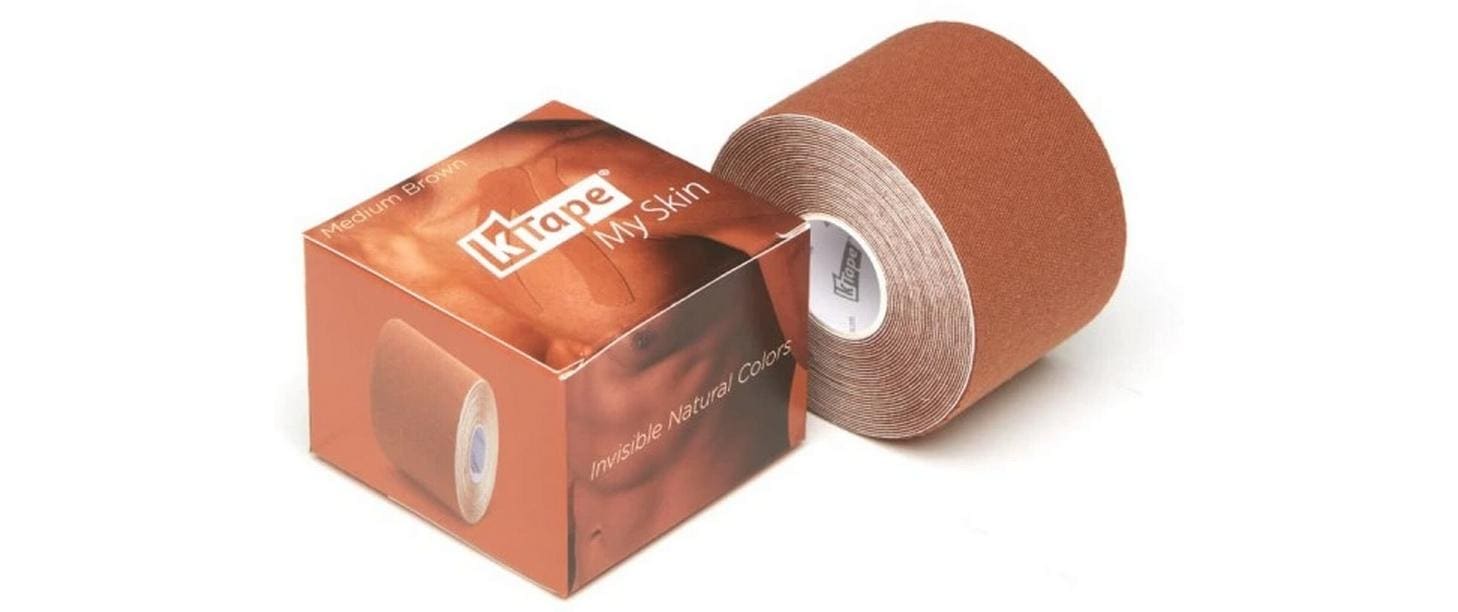 K-Tape Binde My Skin – 50 mm × 5 m, braun, wasserabweisend, atmungsaktiv