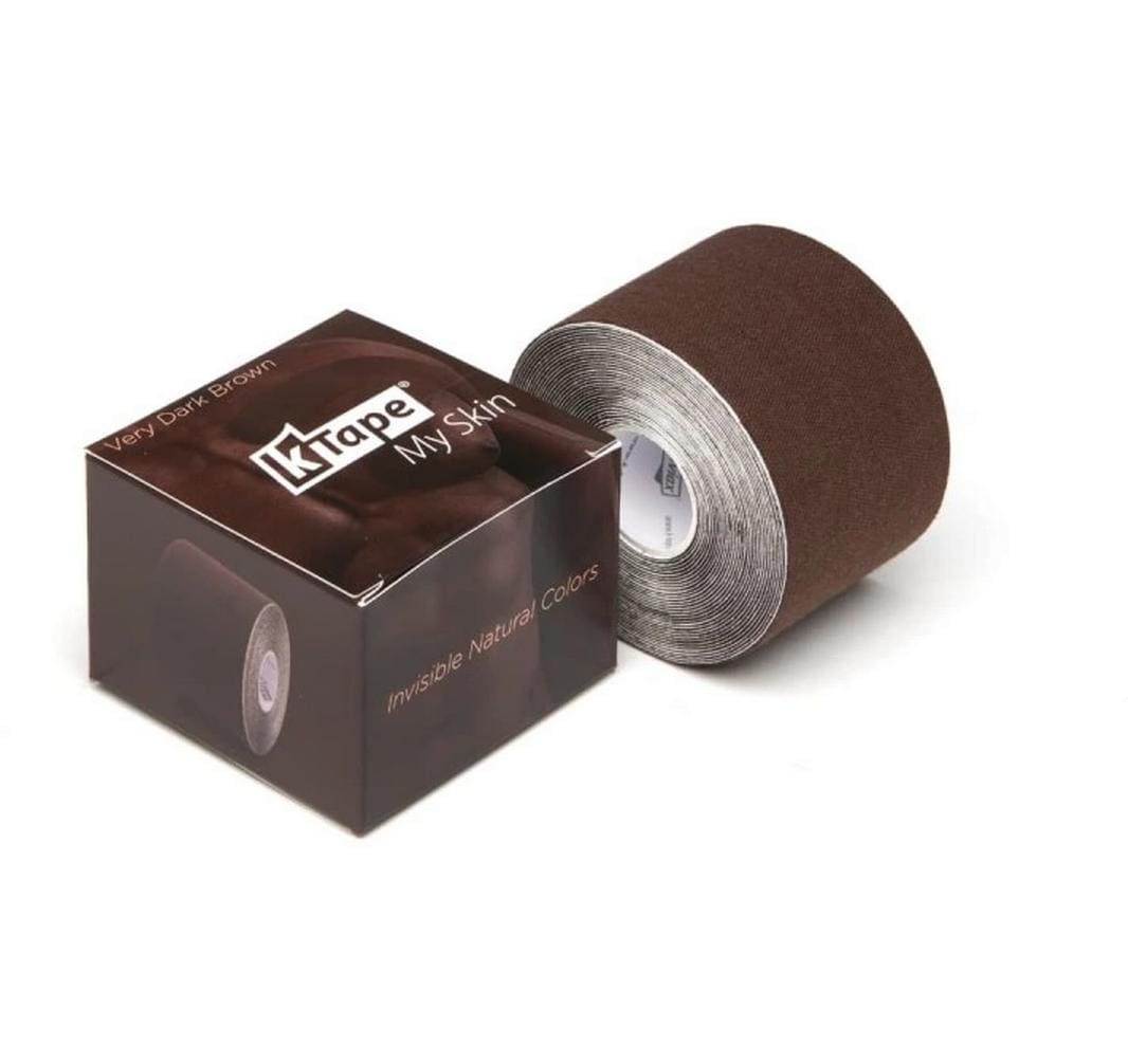 K-Tape Binde Kinesiotape My Skin – 50 mm × 5 m, dunkelbraun