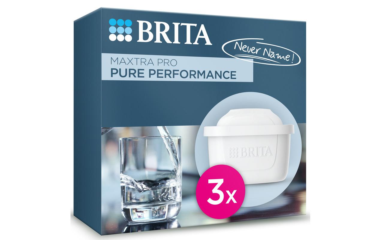 Brita Wasserfilterkartusche, 3 Stück, Kunststoff – für Brita Wasserfilter-Kannen und Brita Flow