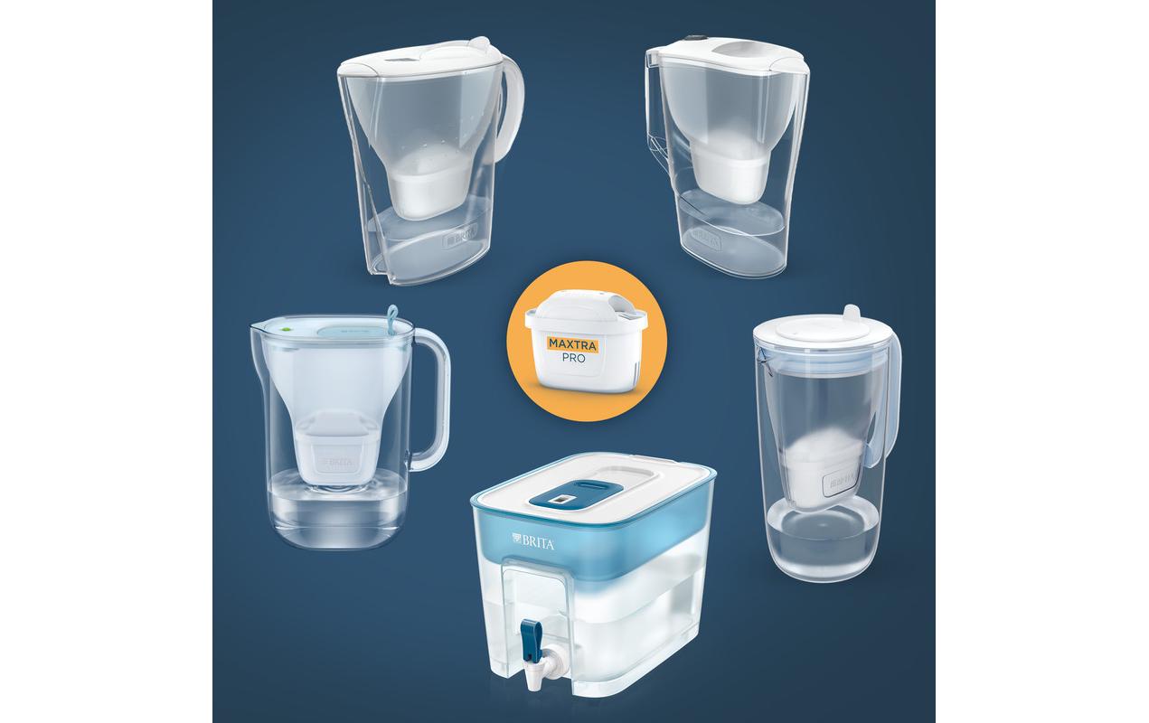 Brita Wasserfilterkartusche MAXTRA PRO Extra Kalkschutz – für z. B. Style, Flow, Marella, 150 l, 3 Stk.