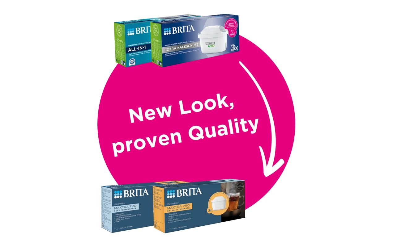 Brita Wasserfilterkartusche MAXTRA PRO – für Style, Flow, Marella und andere, 150 l, 6 Stück