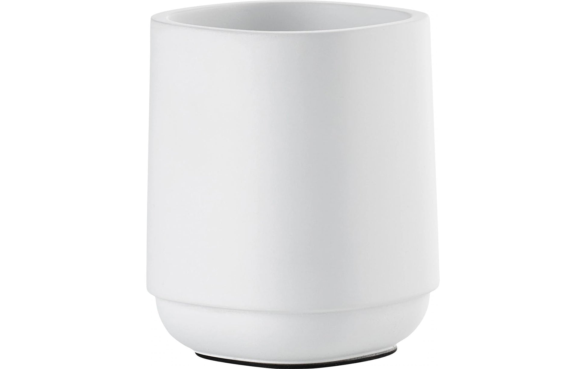 Zone Denmark Zahnbürstenhalter Time – 8×8×9,8 cm, Keramik, Weiss