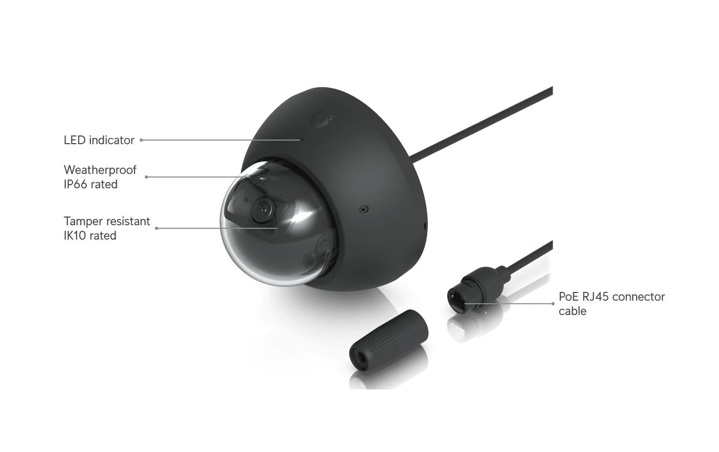 Ubiquiti Wildkamera – 4K, PoE, Wetterfest