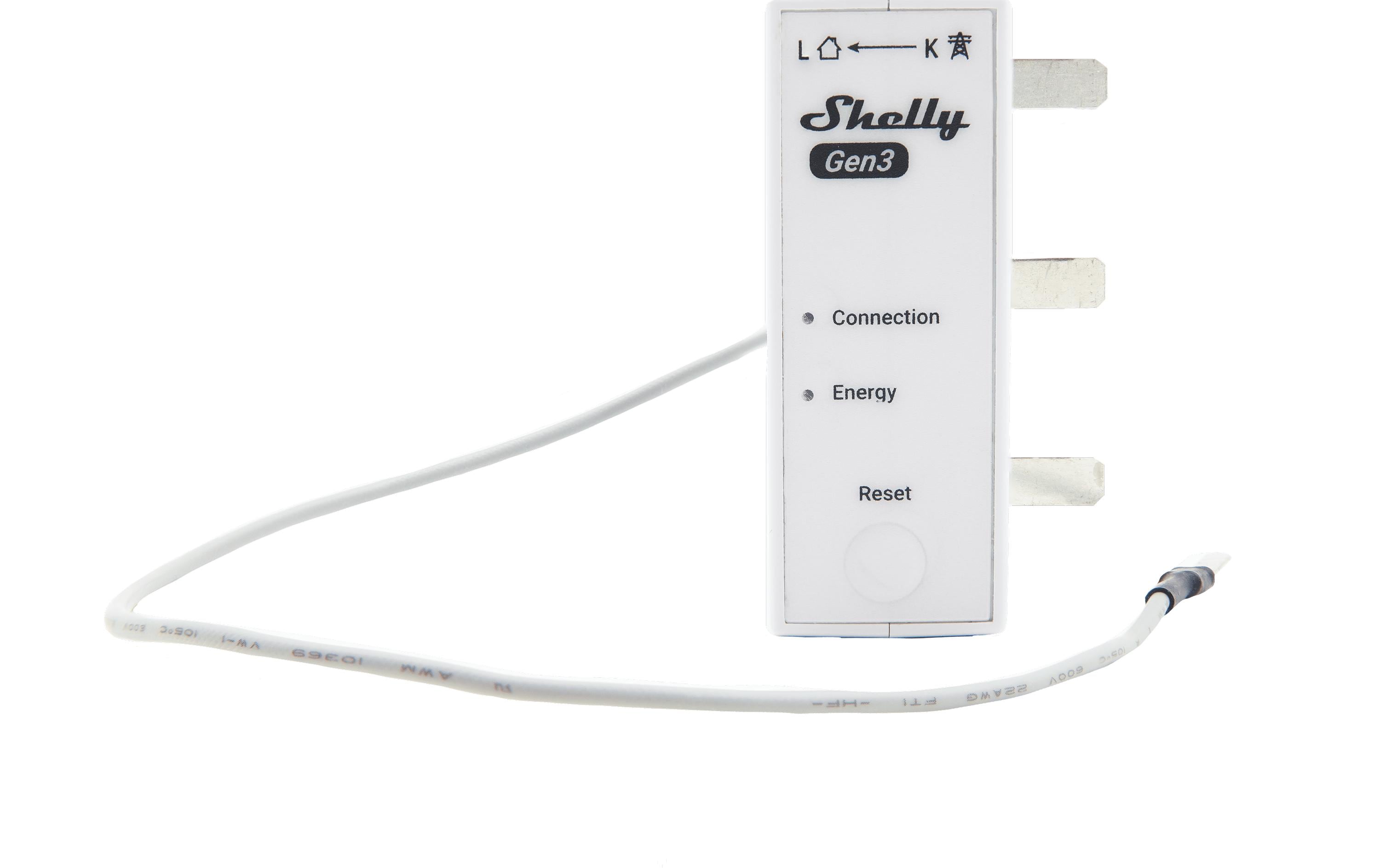 Shelly EM – Stromüberwachungssystem, Bluetooth, bis 63 A