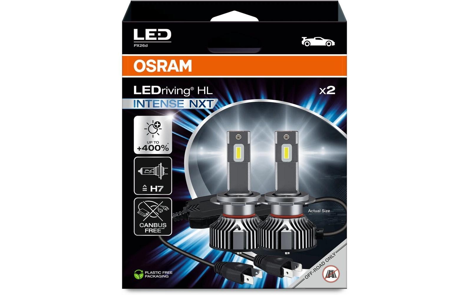Osram LEDriving Off-Road LED Intense H7 Leuchtmittel – 21 W, Kaltweiss