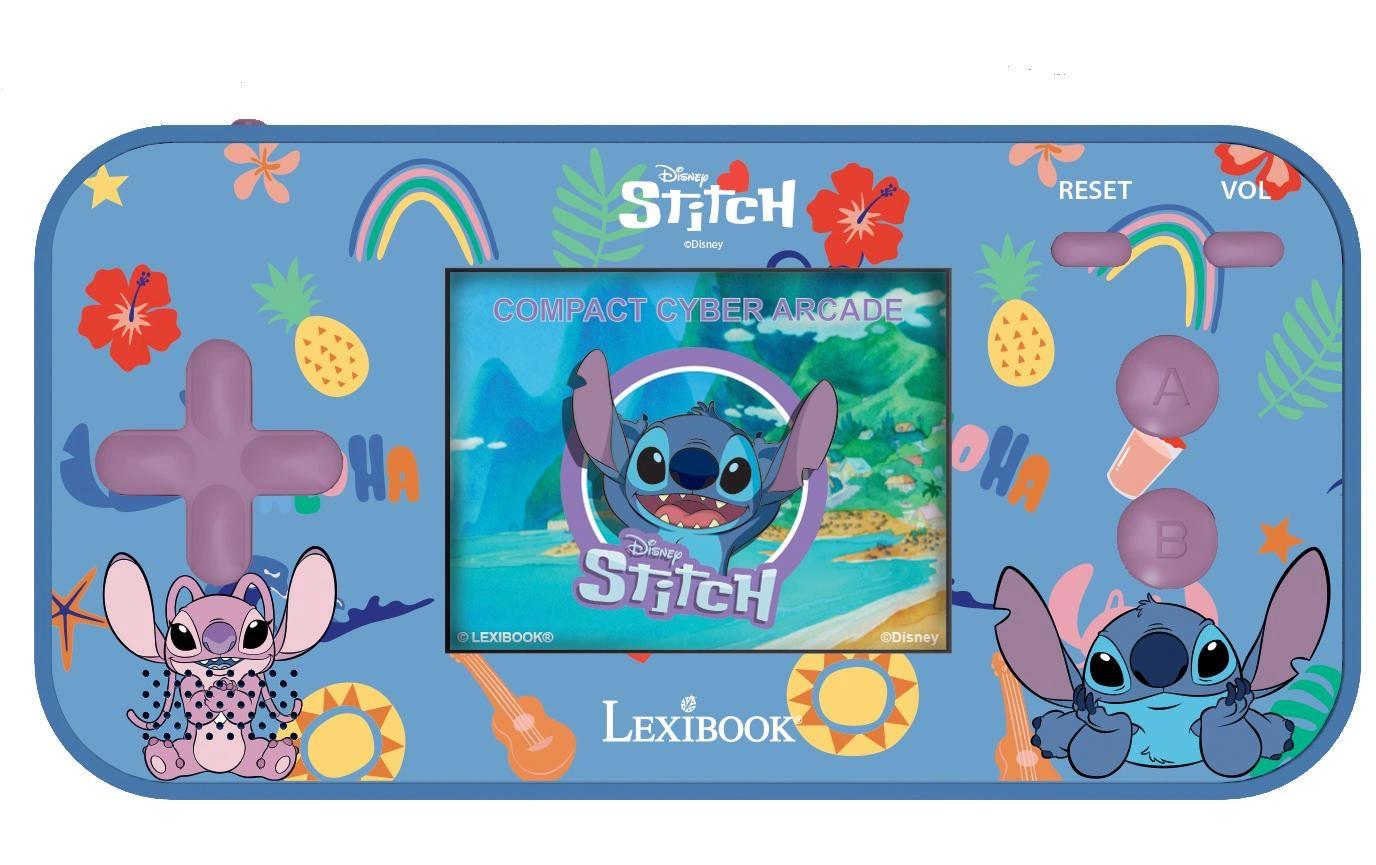 Lexibook Stitch Compact Cyber Arcade Spielzeug – 3 Batterien, ab 3 Jahren – Blau