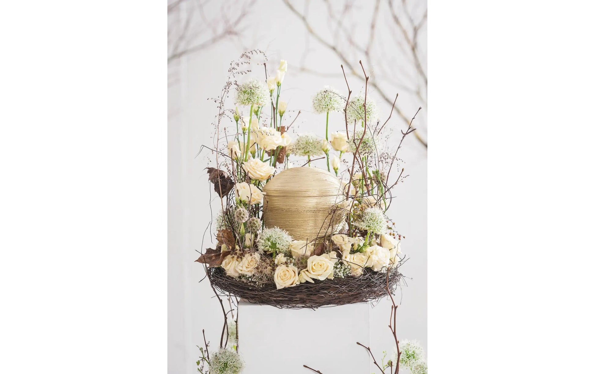 Opiflor Floraler Schaum, Grün, Ø 36 cm × 4,5 cm, 1 Stk., für Nassblumen