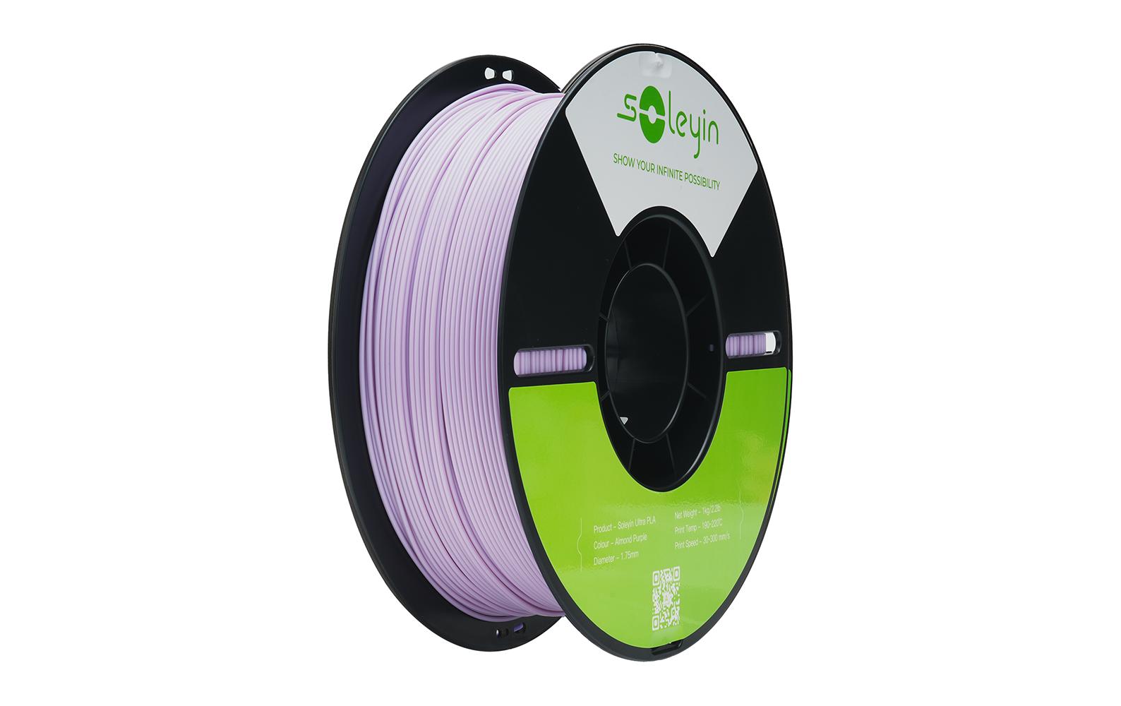 Creality 3D-Drucker-Filament Soleyin Ultra PLA 1,75 mm Violett, 1 kg