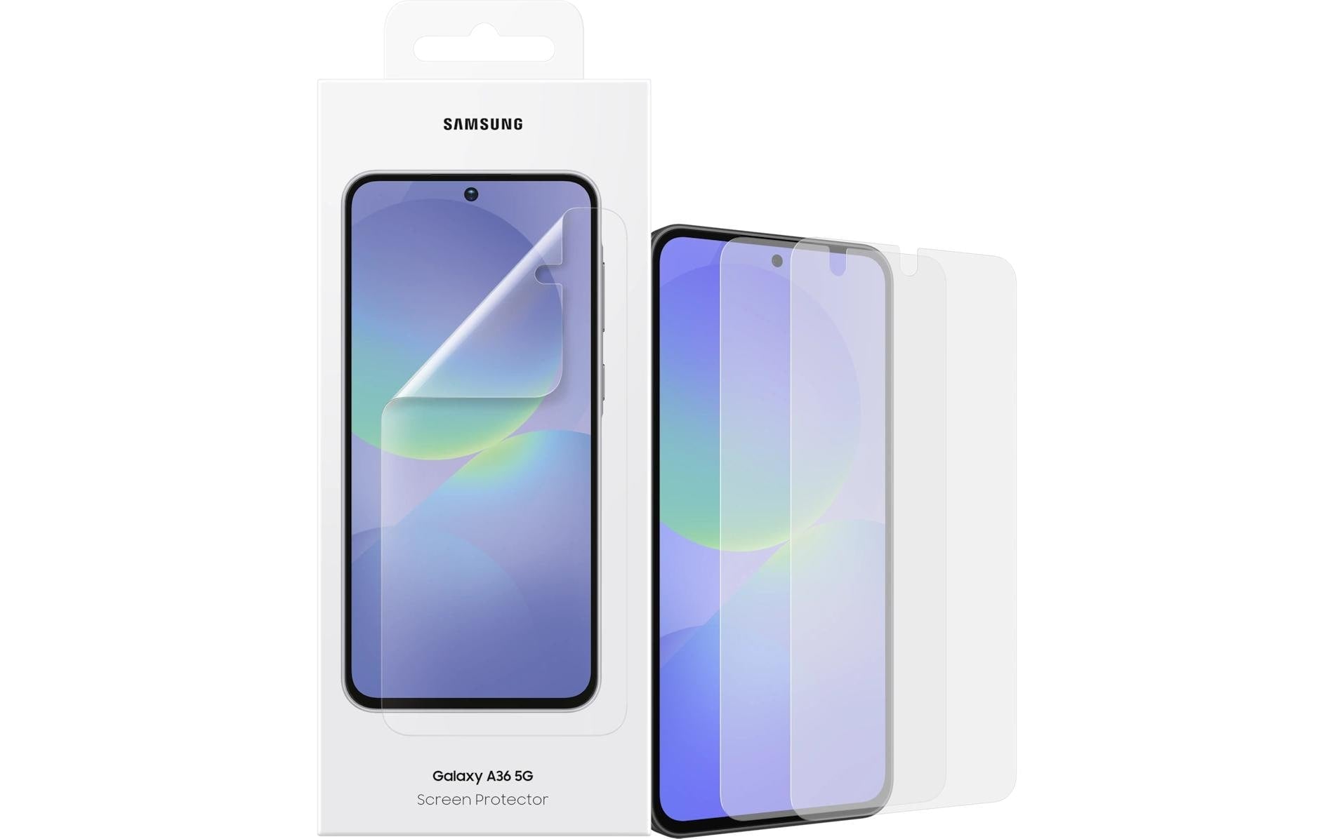 Samsung Displayschutzfolie – für Samsung Galaxy A36 5G, Anti-Fingerprint, Kratzresistent, Transparent