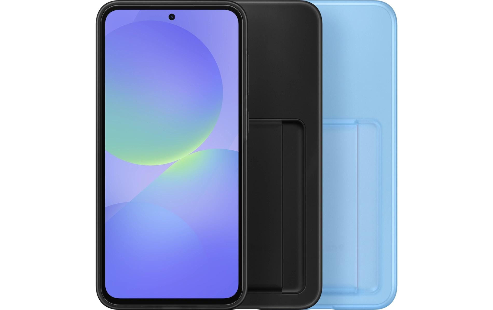 Samsung Backcover – für Samsung Galaxy A36 5G, mit Kartenfach, Kunststoff, Blau
